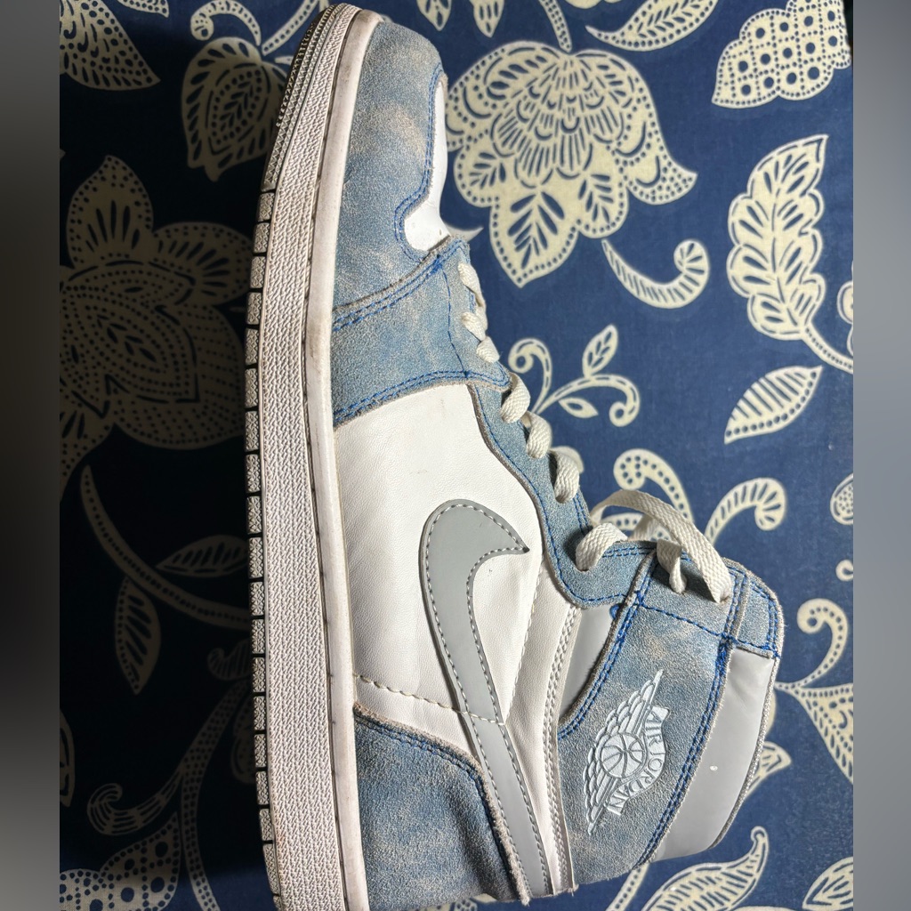 Jordan Men’s Athletic Shoes In Light Blue And White